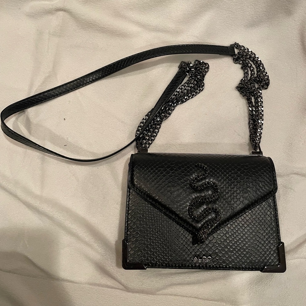 Aldo crossbody bag with snake detail